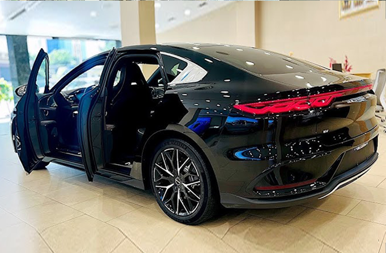 Black Sedan EV